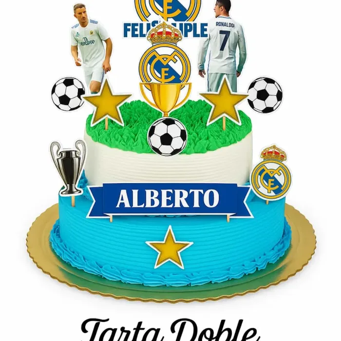 Tarta de temáticas.