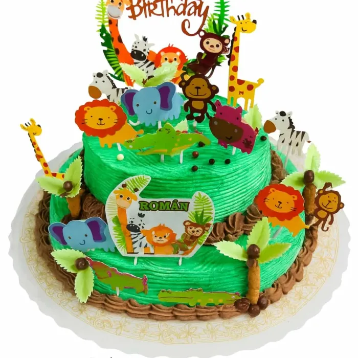 Tarta de temáticas.