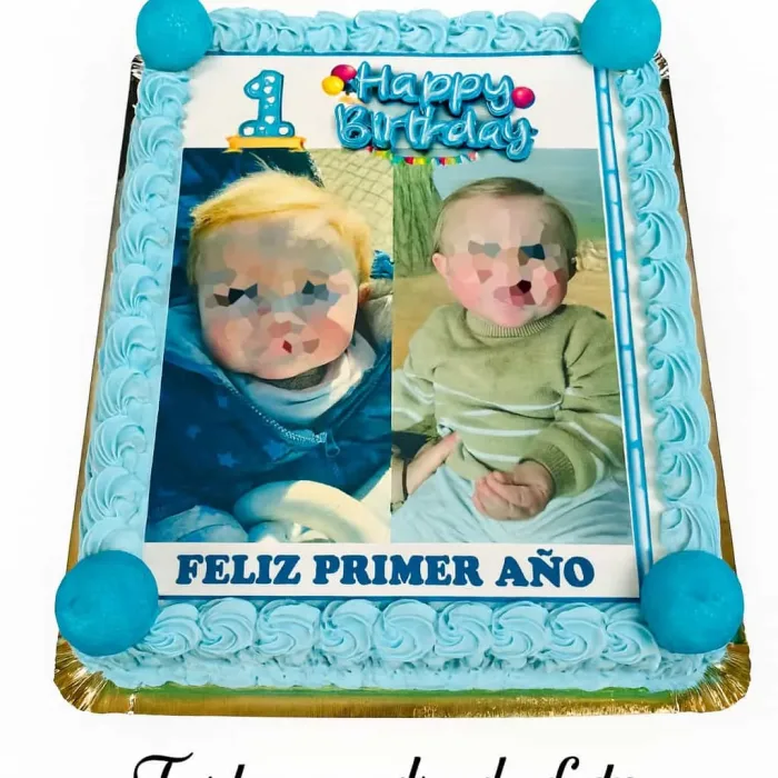 Tarta cuadrada foto