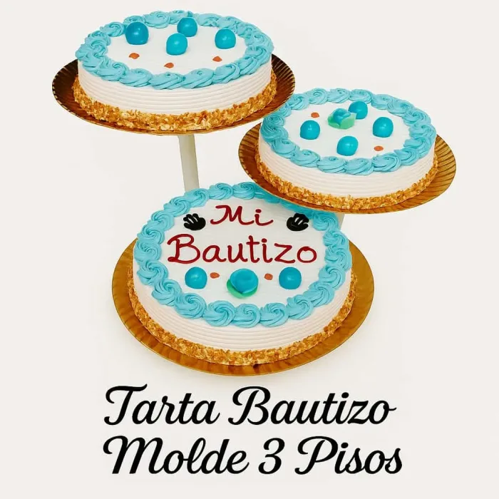 Tarta de bautizo.
