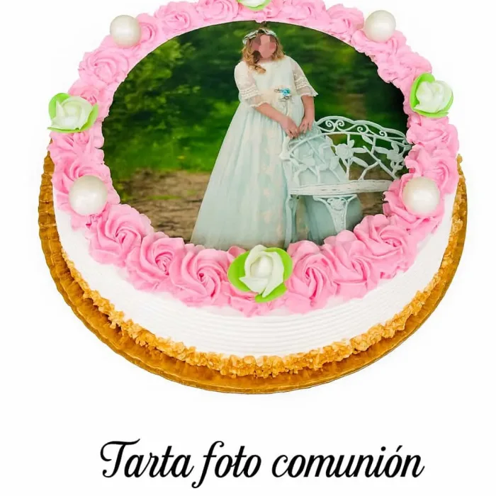 Tarta foto comunión