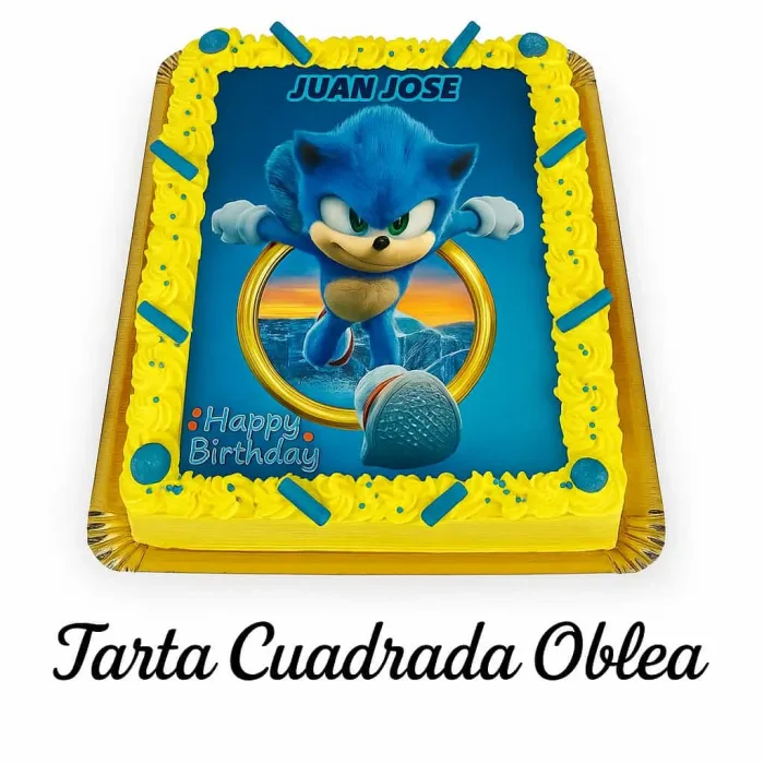 Tarta de oblea infantil.