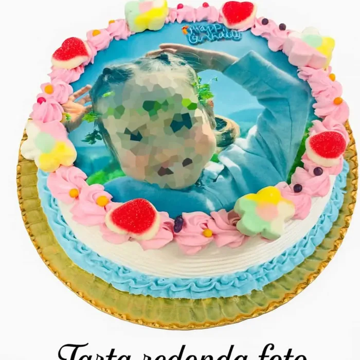Tarta redonda foto