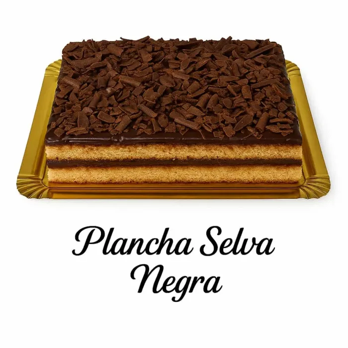 Plancha entera de selva negra.