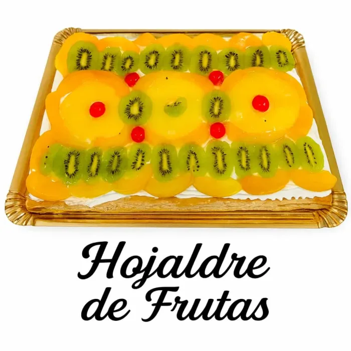 Hojaldre de frutas.